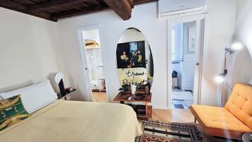 1 bedroom, iron/ironing board, travel crib, free WiFi