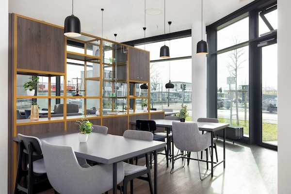 Sala de estar en el lobby