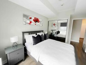 1 室のベッドルーム、WiFi、ベッドシーツ