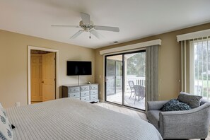 3 habitaciones, tabla de planchar con plancha, internet y ropa de cama 