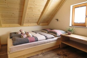 2 chambres, draps fournis