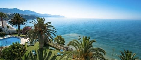 Vue sur la plage/l’océan