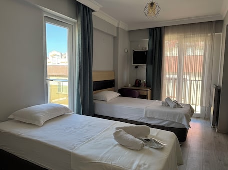Colchones Select Comfort, escritorio, wifi gratis y ropa de cama