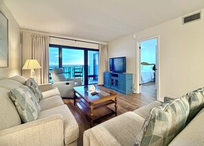 Smart TV, DVD player, books