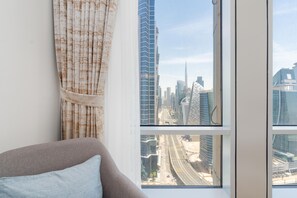 Interior - SuperHost - Luxury Apt with Panoramic Burj and Canal Views (Dubai)