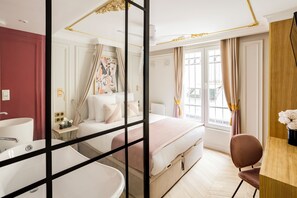3 bedrooms, desk, iron/ironing board, travel crib - Merveil - Luxury Suite - Opera - Rougemont II (Paris)
