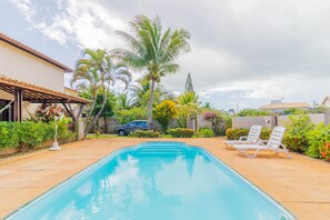 Outdoor pool - GB09 Ótima Casa 6 Quartos a 50m da Praia (Camaçari)