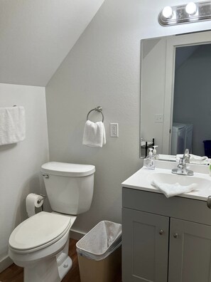 Hair dryer, towels, soap, shampoo - Swim, fish, and explore bluffs, just across the street. (Lowell)