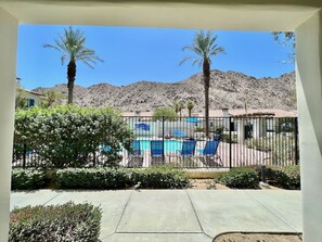 Terrace/patio - Desert Oasis Studio #B, Steps from Pool! (La Quinta)