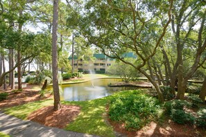 Property grounds - 3rd-floor condo with water views, balcony, pools, gym, & beach access (Hilton Head)