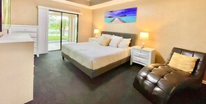 4 bedrooms, iron/ironing board, travel cot, WiFi