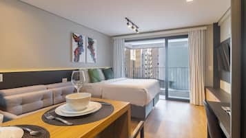 Estúdio luxo | Individualmente decorados, individualmente mobiliados