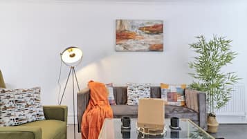 Smart-tv en een open haard