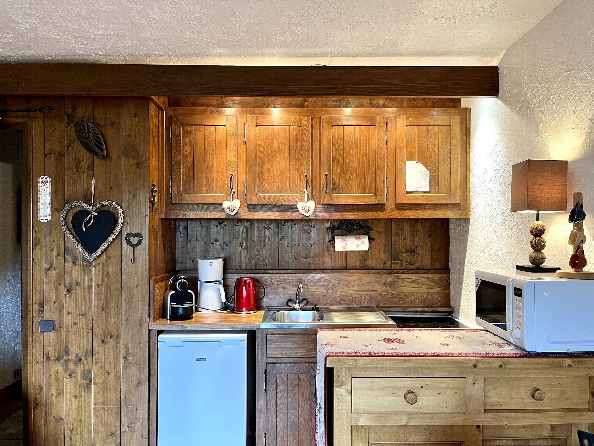 Cosy studio with garden and view of Mont Blanc