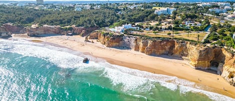 Beach nearby, sun-loungers