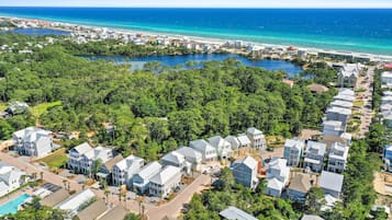 Beach nearby, white sand