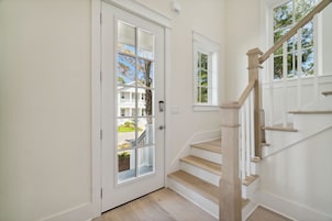 Interior entrance