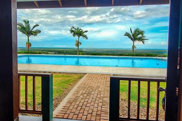 Cabaña panorámica | Vista del balcón