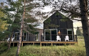 Exterior - KOTI 12 (Three Bedroom) Traverse City's Scandinavian Cabins, vacation home on TART & mins to Travers... (Williamsburg)
