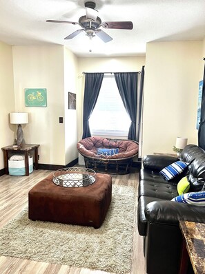 Smart TV, video games, DVD player, books