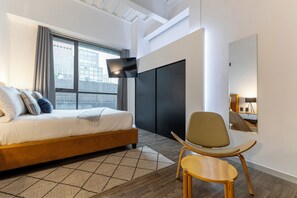 Signature-Apartment, Stadtblick | 1 Schlafzimmer, hochwertige Bettwaren, Zimmersafe, Schreibtisch