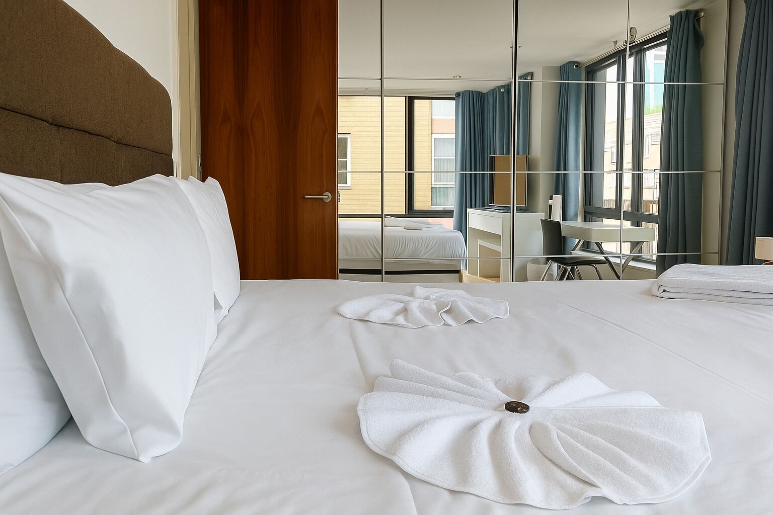 Apartamento Deluxe | 2 dormitorios, tabla de planchar con plancha, wifi gratis y ropa de cama