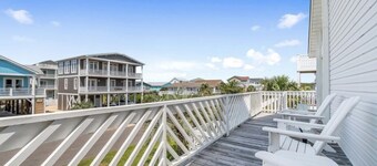 Heated pool, private beach access, family friendly