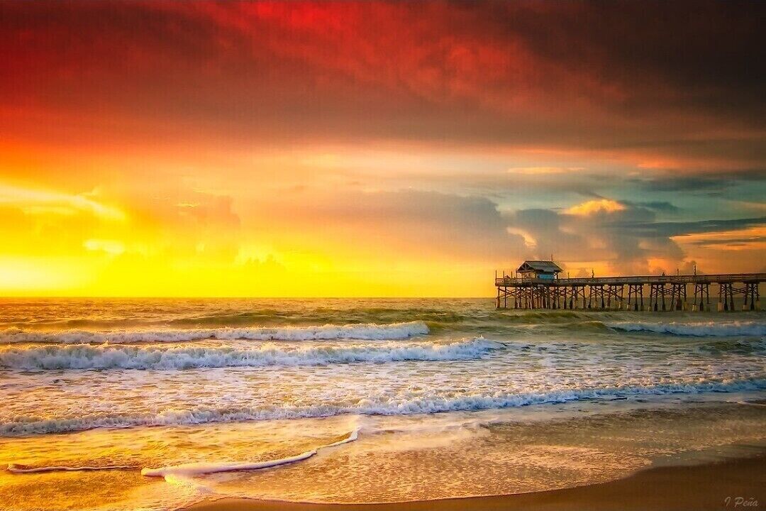 Beach, pool, beautiful sunset and more at Westgate Resorts Cocoa Beach FL