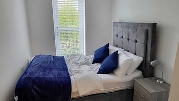 Apartment, 2 Queen Beds | 2 bedrooms, iron/ironing board, free WiFi, bed sheets