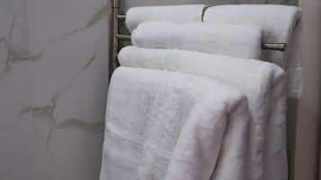 Douche, savon, papier toilette