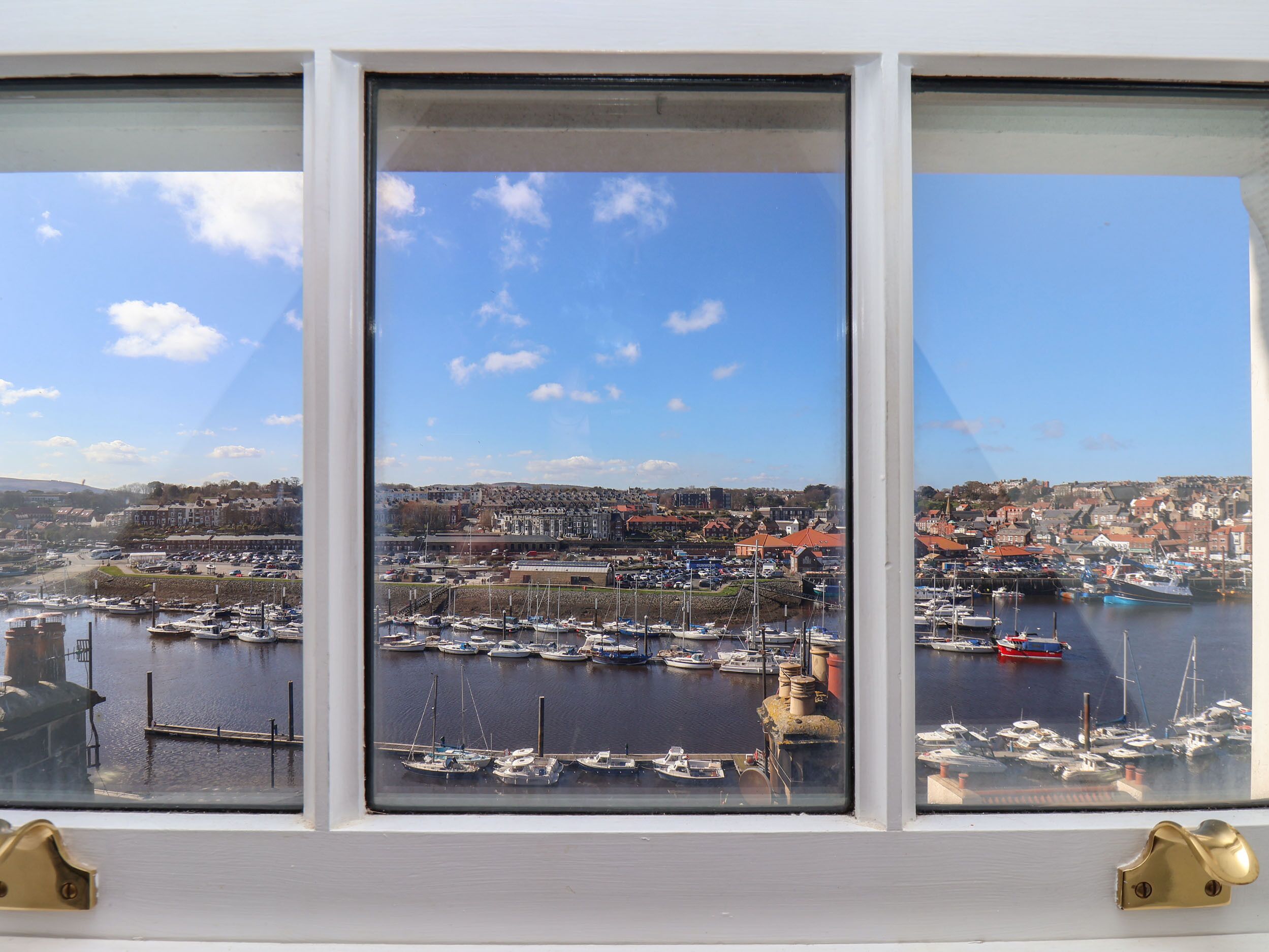 Blick von der Unterkunft