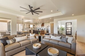 House, Multiple Beds (Desert Retreat) | Living area - Desert Retreat (St. George)