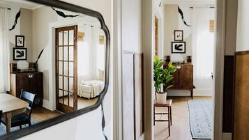 2 chambres, bureau, fer et planche à repasser, Wi-Fi gratuit