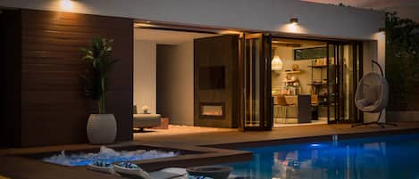 Façade de l’hébergement