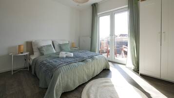 1 Schlafzimmer, Bügeleisen/Bügelbrett, kostenloses WLAN, Bettwäsche