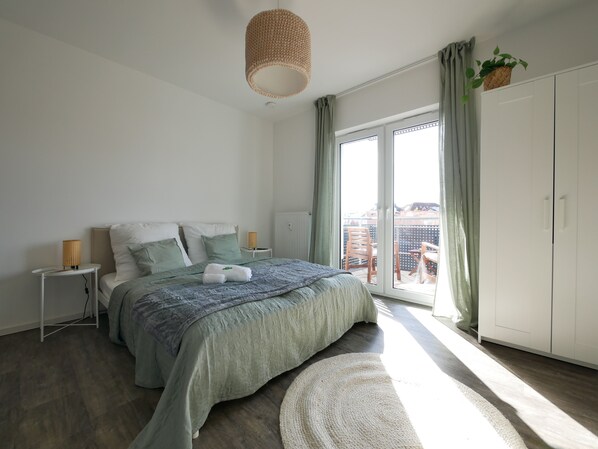 1 bedroom, iron/ironing board, free WiFi, bed sheets