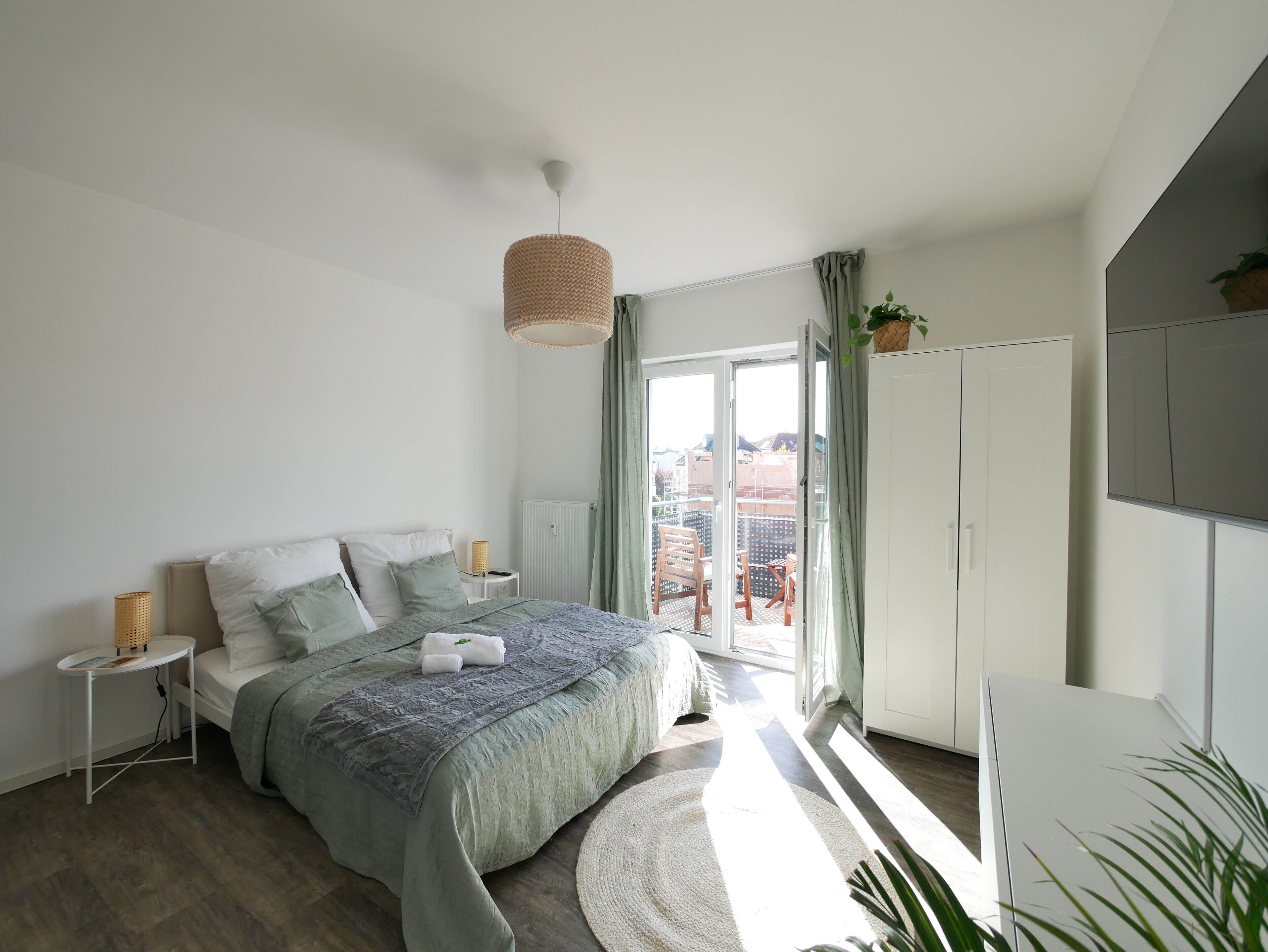 1 Schlafzimmer, Bügeleisen/Bügelbrett, kostenloses WLAN, Bettwäsche