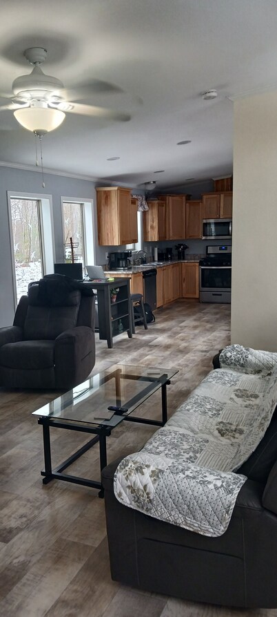 Secluded Home in the woods next to State Land