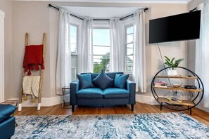 TV, offices - Modern 3BR | W/D + Parking | Near Portland (Westbrook)