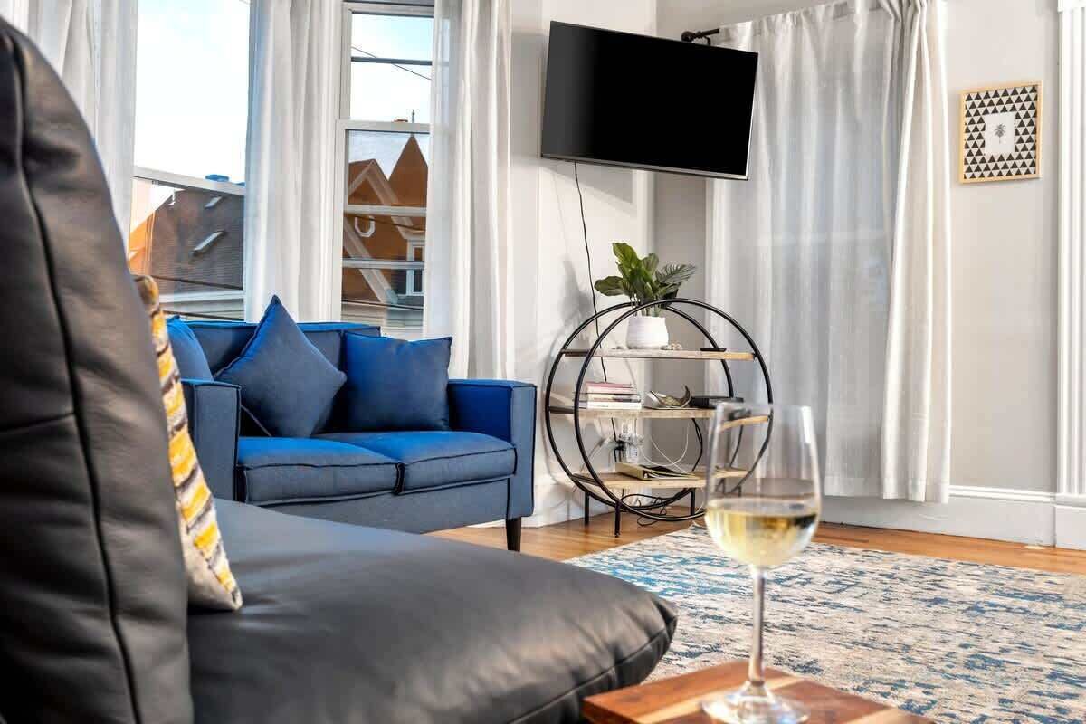 Televisie en een kantoor