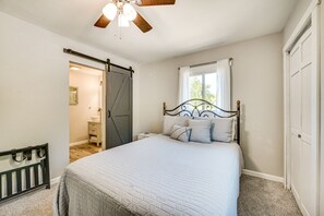 2 chambres, lit parapluie, Wi-Fi, draps fournis