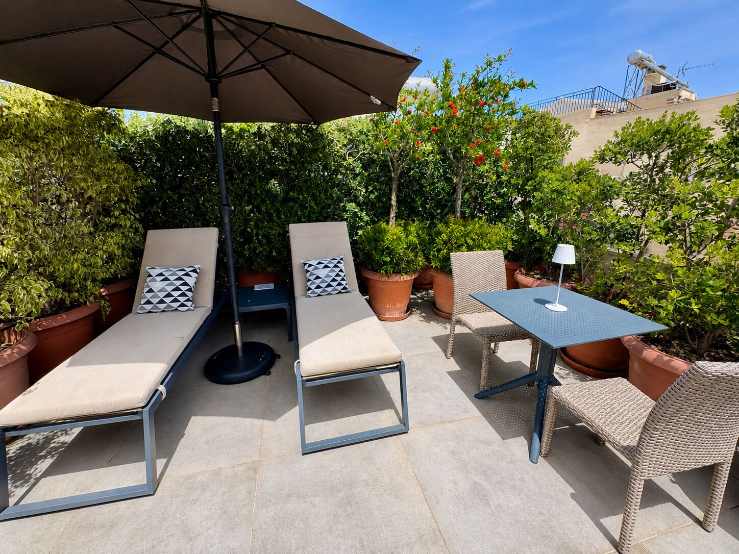 Rooftop terrace