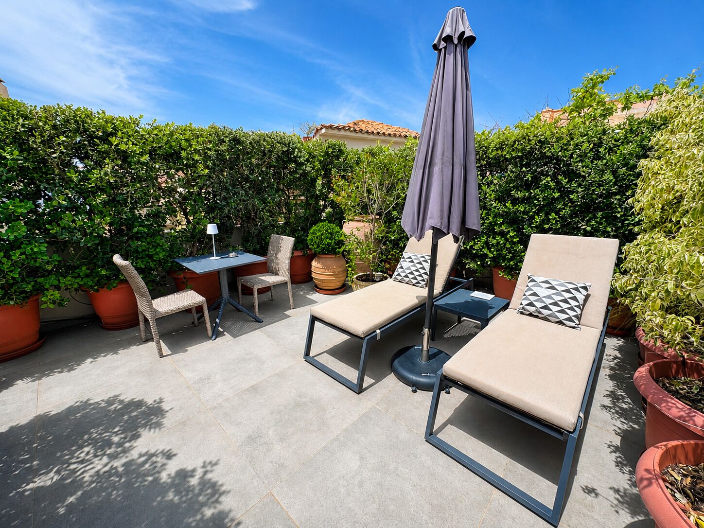 Rooftop terrace