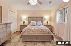 1 habitación, tabla de planchar con plancha, wifi gratis y ropa de cama