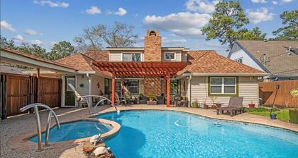 Houston’s 4BR and 2B with Pool