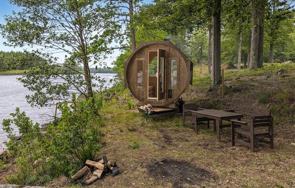 Outdoor dining - Nice home in Markaryd with WiFi (Markaryd)