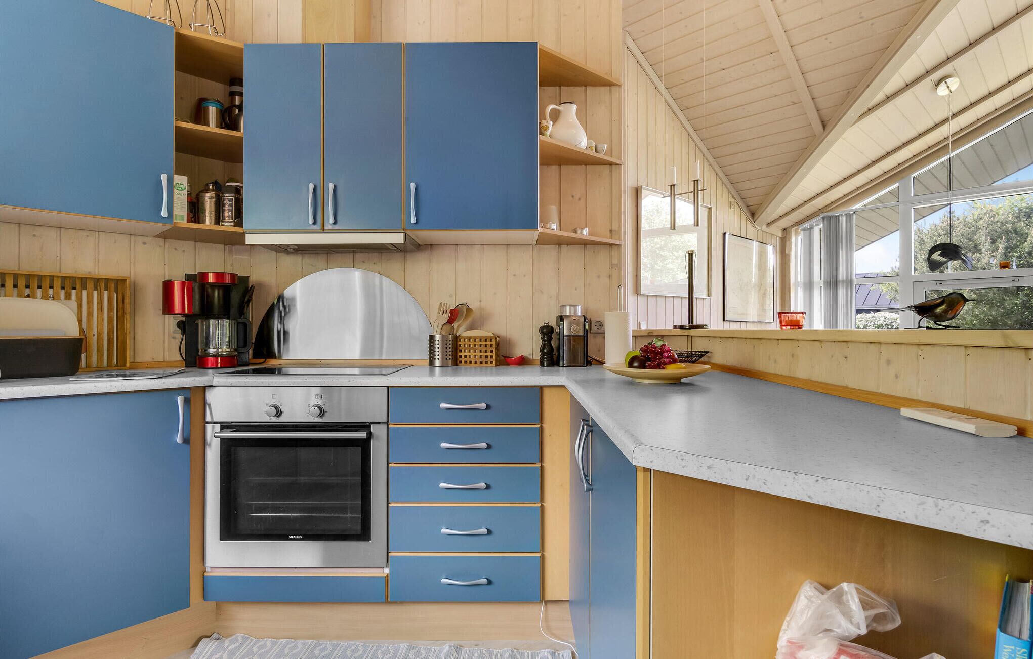 Refrigerador, horno, parrilla de estufa y lavavajillas 