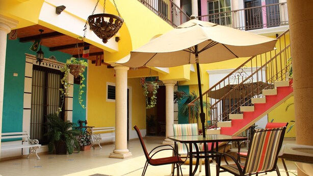 Terrace/patio - Hotel Guaranducha Inn (Campeche)