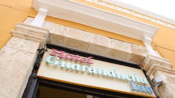 Entrada de la propiedad