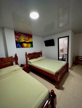 Wifi gratis y ropa de cama